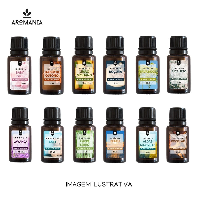 Essência Para Umidificador 15ml a Base de Água