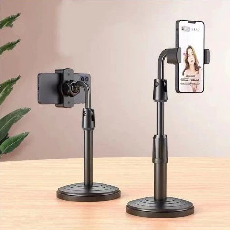 Suporte Para Celular De Mesa TikTok Para Com Altura Ajustavel Angulo 360º Universal