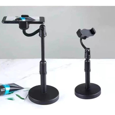 Suporte Para Celular De Mesa TikTok Para Com Altura Ajustavel Angulo 360º Universal