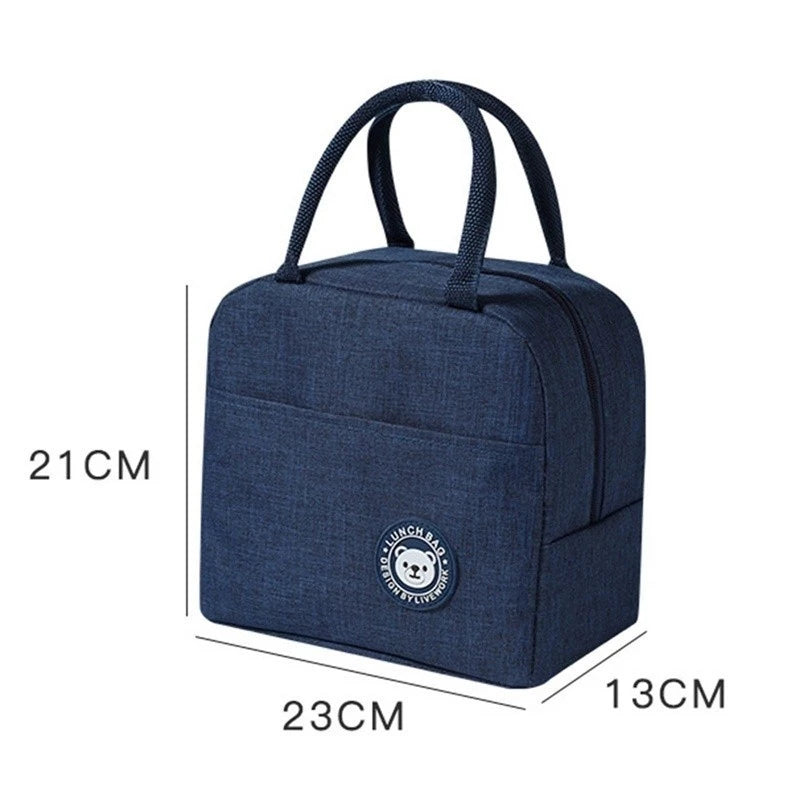 Bolsa Térmica Portátil Com Isolamento Térmico De Desenho Moda